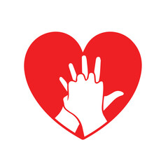 heart cpr medical icon vector design	
