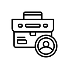 briefcase icon for your website, mobile, presentation, and logo design.