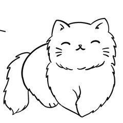 Doodle cat