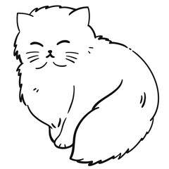 Doodle cat