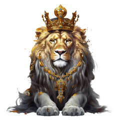 lion and crown