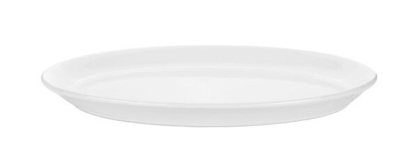 white plate on transparent png