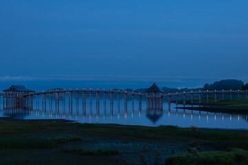 Fototapeta premium 青森県 鶴の舞橋
