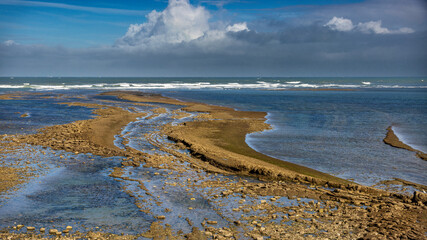 Ile d'Oléron, la côte de Chassiron