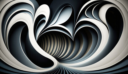 black and white abstract background
