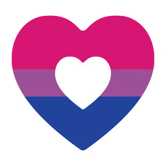 Bisexual pride flag.
