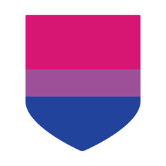 Bisexual pride flag.