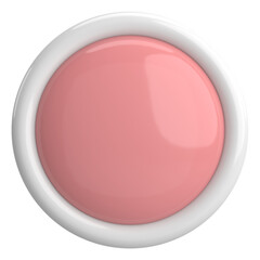 3D unchecked checkbox. Empty checkbox. 3D illustration.