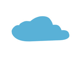 Fototapeta premium cloud icons