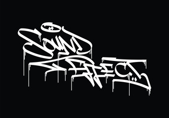 graffiti tag word of SOUND EFFECT