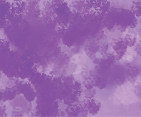 Pink, Purple pastel water color abstract background vector