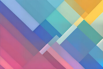 Obraz premium Abstract cardboard background with big diagonal waves in Pantone 2023 colors. The design is a hand-drawn illustration. Generative AI Generated