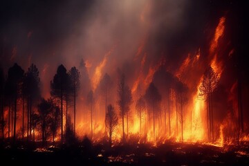 Preventing Forest Fires with Advanced Technology: A Look at the Impact on Trees, Generative AI.