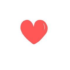 Obraz premium red heart