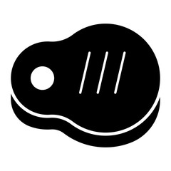 Meat Glyph Icon