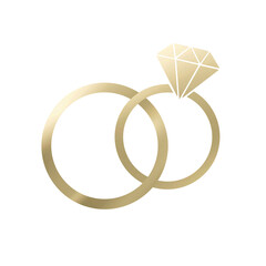 Two Gold Rings basic, One Love A Symbol of Timeless Devotion