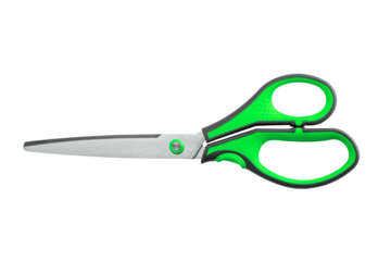 Green scissors