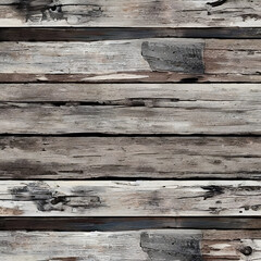 Vintage driftwood texture plank background. wooden texture. Generative AI