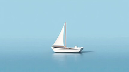 sailboat on the sea