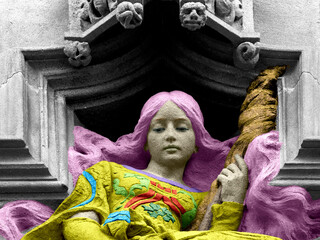 Dama de la seda