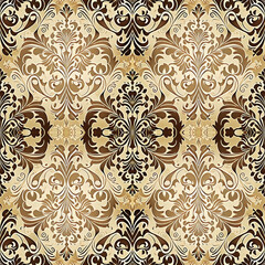 Seamless and beautiful floral patterns