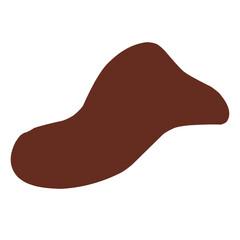 Simple Abstract Shaped Desert