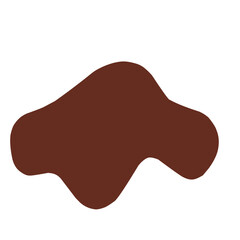 Simple Abstract Shaped Desert