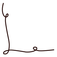 Hand Drawn Doodle Corner 