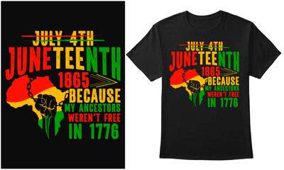 Juneteenth Black Day Design For T-shirt, Banner, Poster, Mug, Hoodie, etc