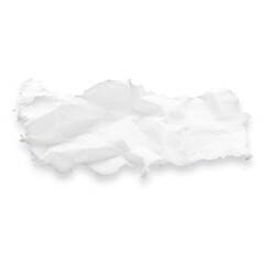 Country map of Turkey as a crumpled paper cut-out isolated on transparent background