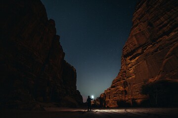 zion national park at night