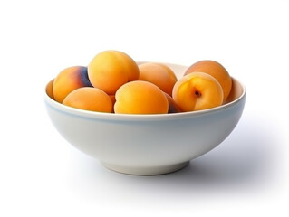 bowl of apricots