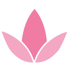 Lotus Flower Logo Icon