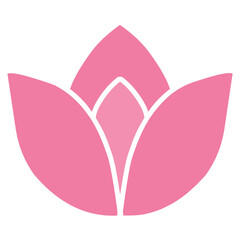 Lotus Flower Logo Icon