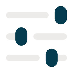 setup Flat graphic design