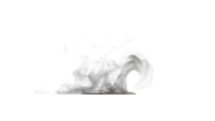 Smoke on transparent background - Flame, smoke, smoking, fire, isolated © mattiagenini