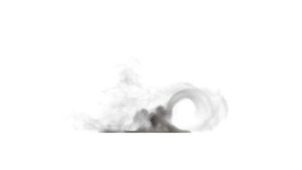 Smoke on transparent background - Flame, smoke, smoking, fire, isolated