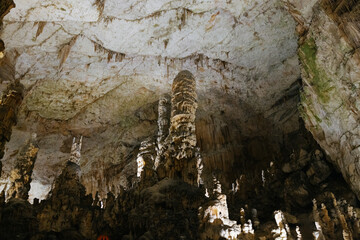 The famous Postojna Cave in Slovenia