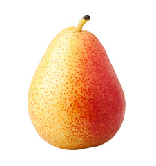 Pear isolated on white background, full depth of field