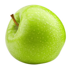 Apple isolated on white background, full depth of field