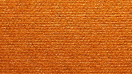 Fototapeta premium Orange Tweed Fabric Texture Background - Textile Material - Generative AI