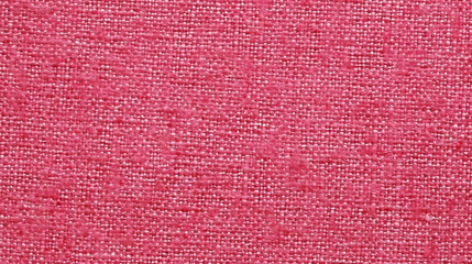Fototapeta premium Pink Tweed Fabric Texture Background - Textile Material - Generative AI