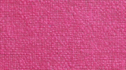 Fototapeta premium Pink Tweed Fabric Texture Background - Textile Material - Generative AI