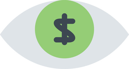 Obraz premium design vector image icons money-vision