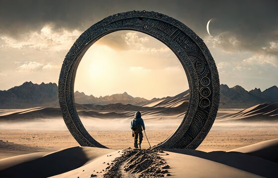 stargate in the dessert