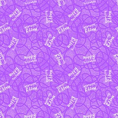 Halloween abstract seamless pattern for wrapping paper and fabrics and linens and kids clothes print