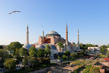 Istanbul Hagia Sophia von Oben