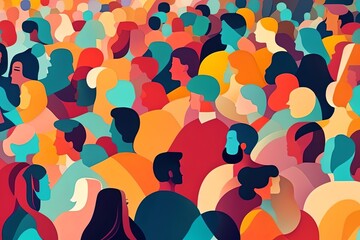 Sci-Fi Nightclub Crowd Generative AI