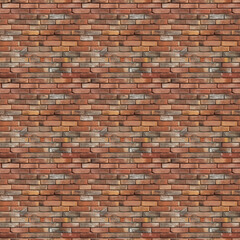 Obraz premium seamless tilled brick wall texture