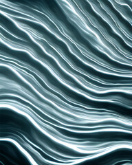 gray blue waves abstract background generative AI